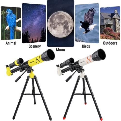 Refraction Astronomical Telescope With Portable Tripod Sky Monocular Telescopio Space Observation Scope Gift