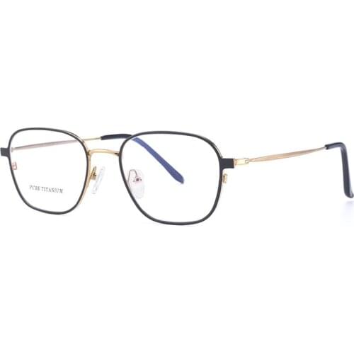 Titanium Glasses High Quality Big Box Mens Frame Prescription Glasses Men Full Frame Designer Optical Glasses 967