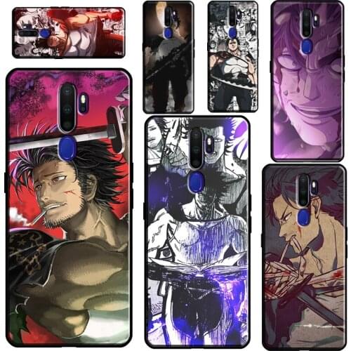 Yami Sukehiro Black Clover Anime For OPPO A53 A31 A9 A5 2020 F5 F7 A1K A15 A3S A5S A83 A91 A93 A52 A72 Reno2 Z Phone Case