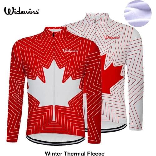 Canada Cycling Women Winter Thermal Fleece Long Sleeves Cycling Jerseys Ropa Maillot Ciclismo Bicycle Bike Cycling Clothing 6543