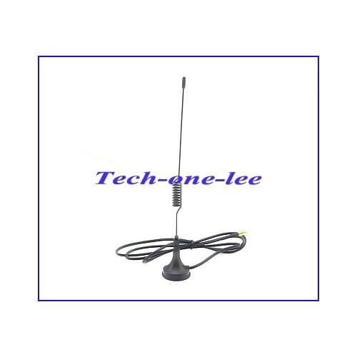 10pcs/lot 1090Mhz Aerial MCX Plug Connector 2.5dbi gains Antenna with Magnet Base RG174 1M Free shipping