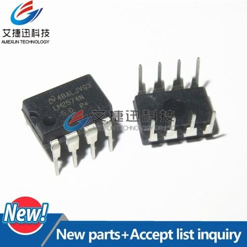 5Pcs LM2574N-5.0 LM2574N DIP8 LM2574/LM2574HV SIMPLE SWITCHER 0.5A Step-Down New and original