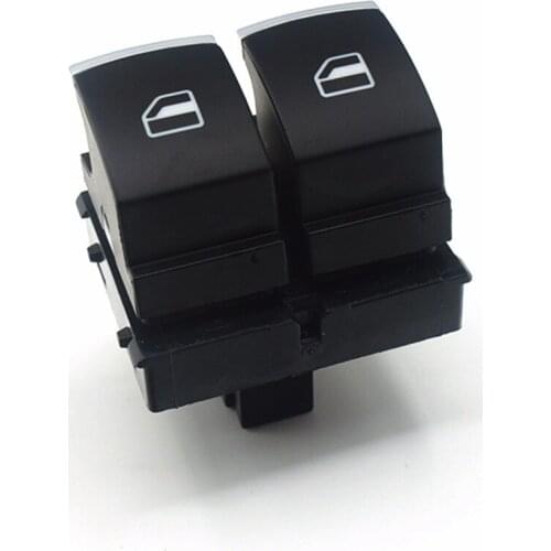 5K3959857 Window Regulator Switch Drivers Door Switch Chrome For VW Golf 5 Touran Passat CC For Touran Tiguan 5K3 959 857 A