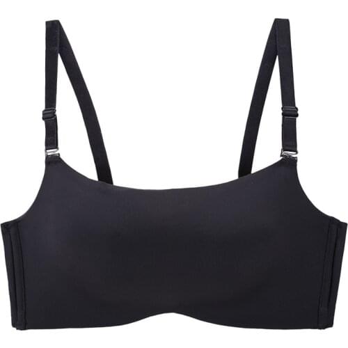 Traceless breast underwear for women without underwire to prevent light from coming together to wrap the bra set thin