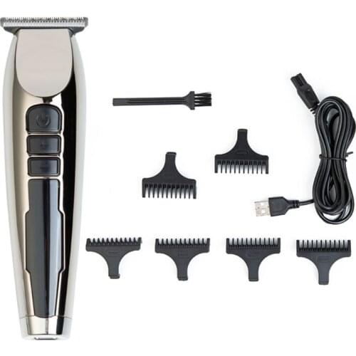 CPDD Digital Retro Electric Clippers Rechargeable Hair Trimmer Low Noise Hair Cutting Kit Barber Scissors Blade Hair Length