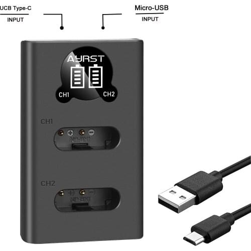 NP-BX1 NP BX1 Camera Bttery LED Dual USB Charger for Sony HDR-AS50 AS100 AS200 AS10 AS15 AS20 AS30 HDR-CX240E CX405E