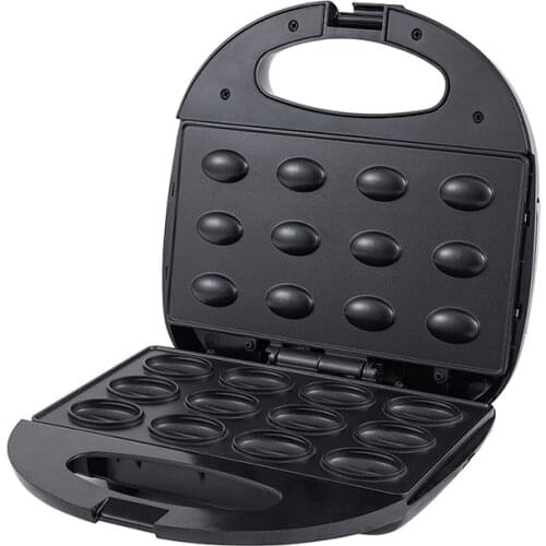 Mini Electric Walnut Cake Maker Nut Waffle Bread Machine Sandwich Iron Toaster Baking Breakfast Pan Oven Non-stick Cook Plates