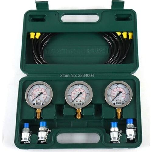 AM-PT001 Excavator Hydraulic Pressure Gauge test hose test tool kit for CAT