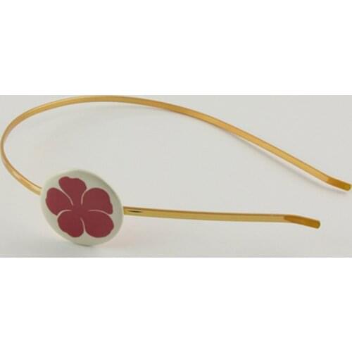 DIY personalized 32MM hair band accessories little girl cute hair band button badge blanks 100 sets