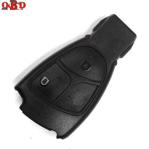 HKOBDII 3 Buttons Smart Car Key Case Shell for Mercedes-Benz,MB