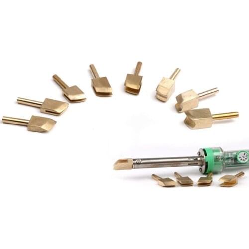 Brass Soldering Iron Tip Burn Leather Edge Decorate Home Craft Diy Tool Use