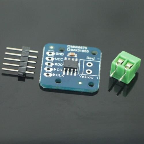 1PCS MAX6675 Thermocouple Temperature Sensor Module Type K SPI Interface
