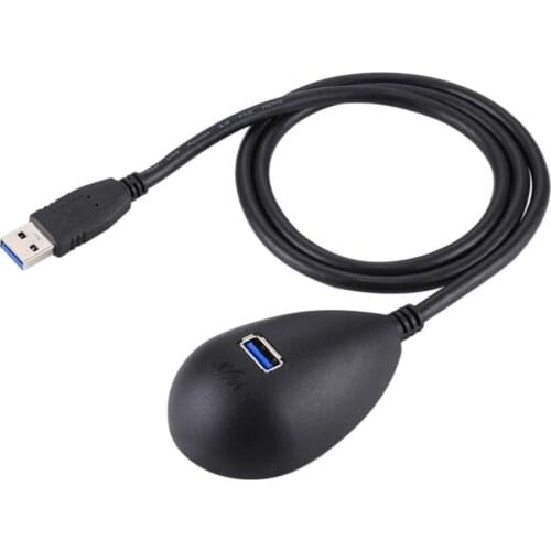SuperSpeed Desktop USB 3.0 docking Extension Cable cradle USB 3.0 Base Dock Holder USB 3.0 A male to A female 0.8m