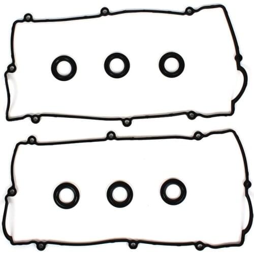 GENUINE Engine Valve Cover Gasket Set For Hyundai 02-10 Santa Fe Tiburon for Kia Optima SPORTAGE 2.7L OEM 2244137110 2244323001