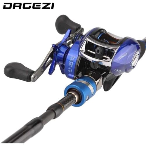 DAGEZI M Power Carbon Fiber Lure Fishing Rod 1.8M/2.1M/2.4M 7-20g 4 Section Travel Rod Ultralight Casting Rod Fishing Rods