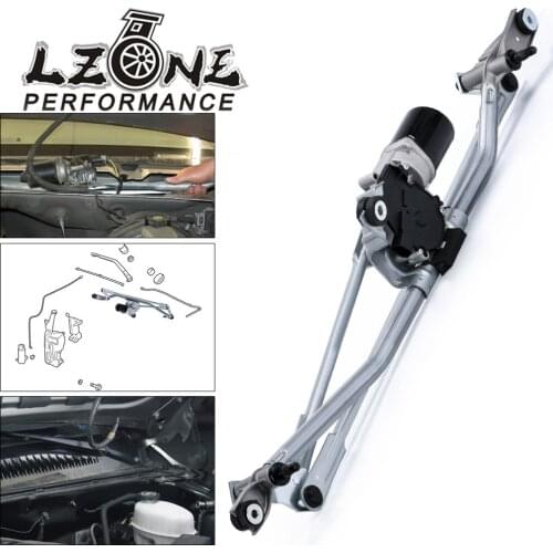 Windshield Wiper Linkage Front Motor Module Asm Washer Component For 07-14 GM Cadillac Chevy 23328193 JR-WSS07