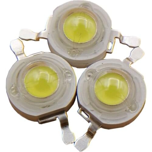 3W High Power LED Lamp Beads Bridgelux 45mil Chip 3200K/6500K/8000K Warm Neutral Cool White Light 210-230lm