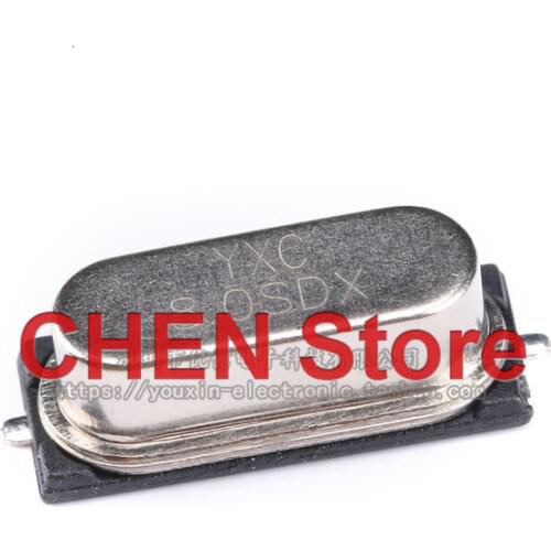 10pcs SMD passive crystal HC-49SMD 8MHz 20ppm20PFX49SM8MSD2SC