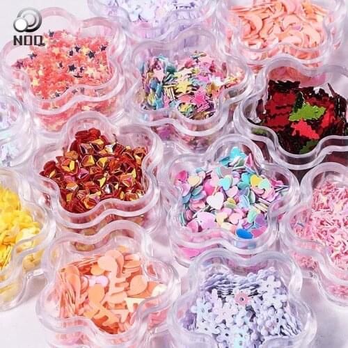 12 Styles Nail Art Decorations Set Box Nail Accessories Glitter Manicure Design Decor For Nails Gems Supplies Nail Jewelry