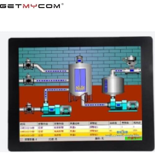 Getmycom 19 inch Capacitor Integrated Machine Embedded 10-Point Industrial Control Tablet Industrial Touch Screen Getminte19