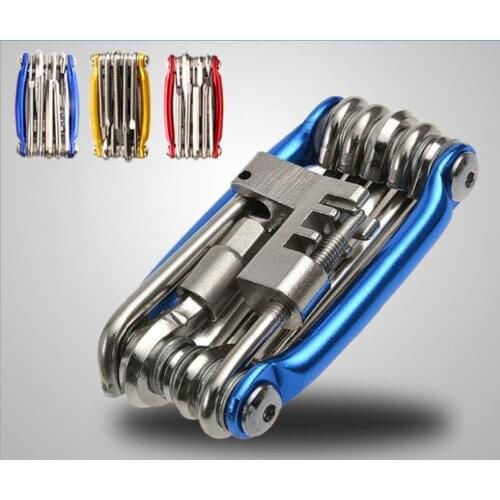 2020 NEW Bicycle repair tools 11 in 1 multifunctional bicycle repair tool with chain cutter removal