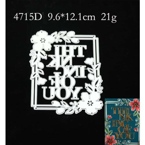 2021 Flower Metal Cutting Dies DIY Scrapbooking Paper Photo Album Crafts Knife Mould Cards Embossing Mold Stencils for Decor