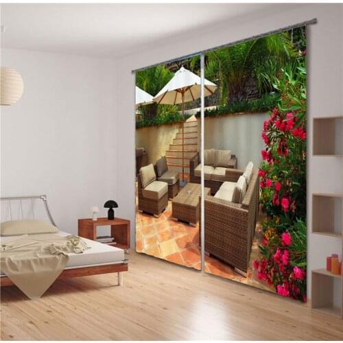 3D Window Curtains Modern print Luxury Blackout Living Room office Bedroom Cortinas Drapes Rideaux Customized size pillowcase