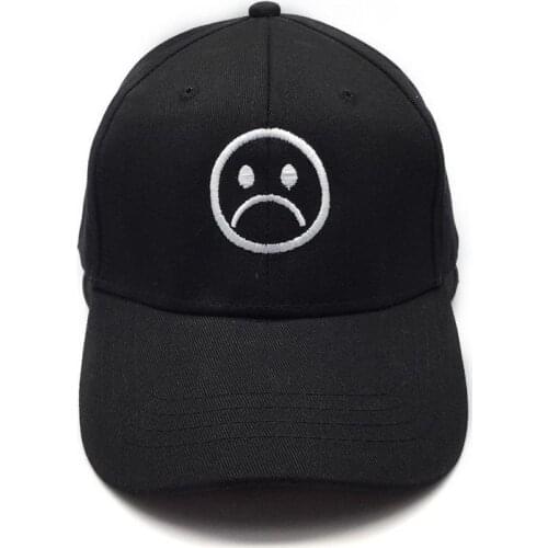 Baseball Cap Crying Boy Pattern Embroidered Baseball Hat Curved Caps Unisex Women Men Hip Hop Solid Color Hat drop shipping