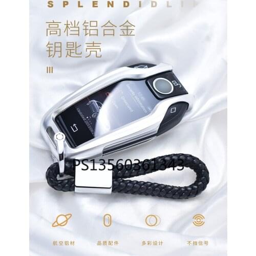 For BMW key case 7 series 730li740 smart x3x5 new 5 series 6 series GT530 LCD screen car key bag buckle