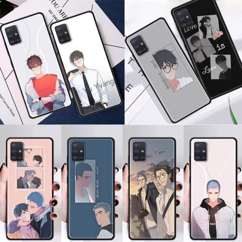 Here U Are Anime Phone Case For Samsung Galaxy A51 A71 A21s A31 A41 A11 A01 A91 A42 A12 A52 A72 Soft Shell Cover Coque Fundas
