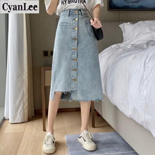 Джинсовые юбки-карандаши CyanLee China At AliExpress