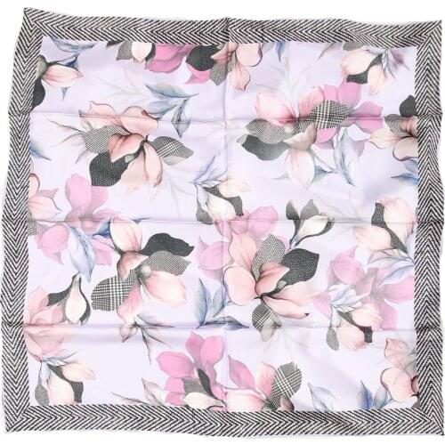 ELEGANT HANDMADE BRAND 100%Twill Silk ScarfTWIC-40200A