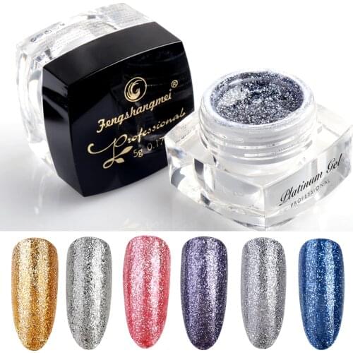 Fengshangmei Metallic Gel Polishes For Nails