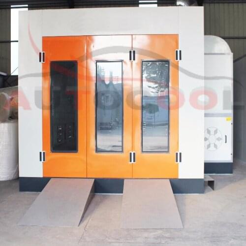 CE approved auto baking oven/ car painting room/ automotive spray booth Best Selling Car Paint Cabins Auto Spray Painting Booth