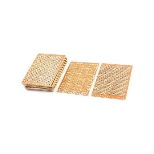 15Pcs Baklite Copper Plated Prototype PCB Board Veroboard 7cmx5cm