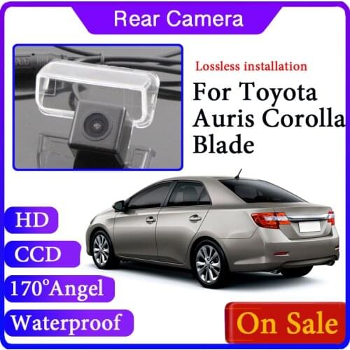Reversing Back Up Waterproof Car Camera For TOYOTA Auris Corolla Blade 5 Door Hatchback E150 2006~2012