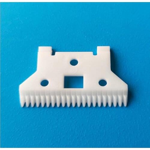Free shipping 5pcs 21 teeth white zirconia ceramic clipper blade