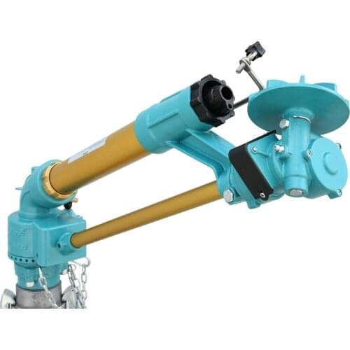 Rain Gun Turbine Sprinkler 2" Agricultural Farmland Radius 40m Rotatable sprinkler heads with gearbox and Nozzles Adjustable