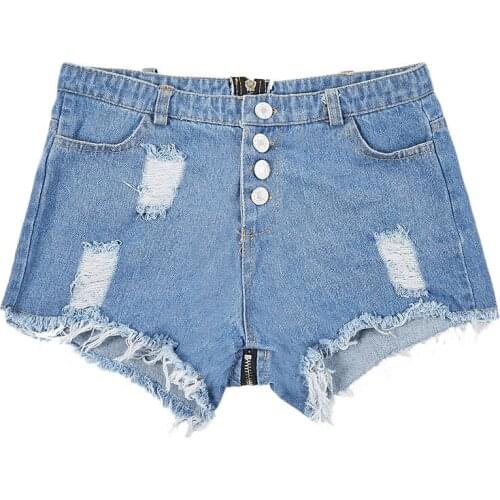 Jean shorts, hot pants, miniskirt, club dress, sexy, high waist, holes