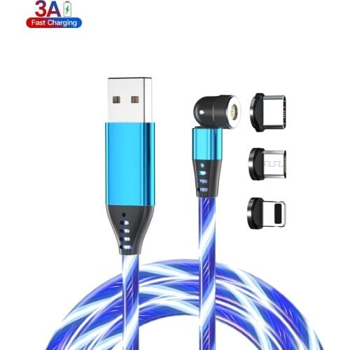 USB C Cable For Sony Xperia Pro Luminous Magnet Cable For Sony Xperia XZ3 data Cable For Sony Xperia XZ2 Magnetic Charger LED