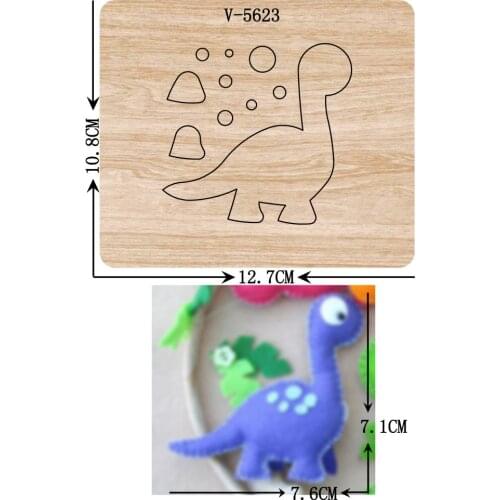 New dinosaur wooden dies cutting dies for scrapbooking Multiple sizes V-5623