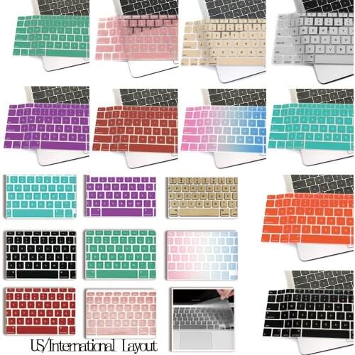 Laptop Keyboard Film for Apple Macbook Air 13" A1369 A1466/Pro 13" A1278 A1425 A1502/Pro 15" A1286 A1398/Macbook White A1342