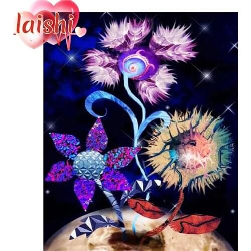 Full square/Round Diamond embroidery diamond Painting Doodle flowers full drill Cross Stitch Rhinestone Of picture Mosaic Diamon