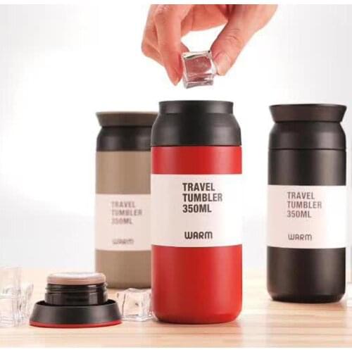 350ml Portable Bottle Insulated Vacuum Flask Water Coffee Tea Milk Mug Outdoor Travel Car Leakproof Thermo Cup Bottles Thermocup