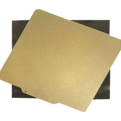 ENERGETIC 310x310mm Spring Steel Sheet Heat Bed Platform Coating One Textured PEI Build Plate+Base For Artillery Sidewinder x1