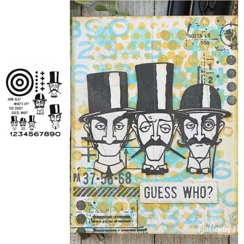 How Old You Good Character Bullseye Stamps And Dies New Arrival 2021 Scrapbook Diary Decoration Stencil Embossing Template DIY