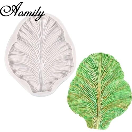 Aomily Large Petals Silicone Molds Cake Chocolate Mold Wedding Cake Decorating Tools Fondant Sugarcraft Soap Mould Baking Tools