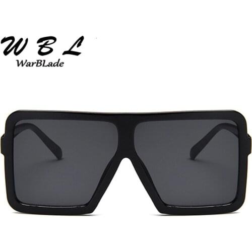 WarBLade 2019 Hot Fashion Trend Women Sunglasses Classic Square Very Large Prevent Bask In Glasses Individuality Eyeglasses