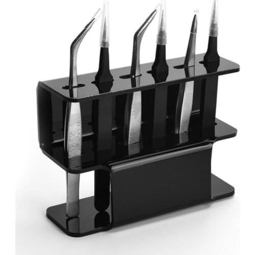 Tweezers Storage Rack Grafting Eyelash Display Set Acrylic Display Storage Shelf Holder Dressing Gadget Storage Rack
