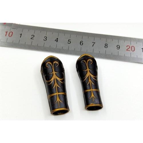 TBLeague 1/6th PL2021-175 A Female Elf Archer Black Version Arm Hand Armor Model For 12inch Body Doll Colletable